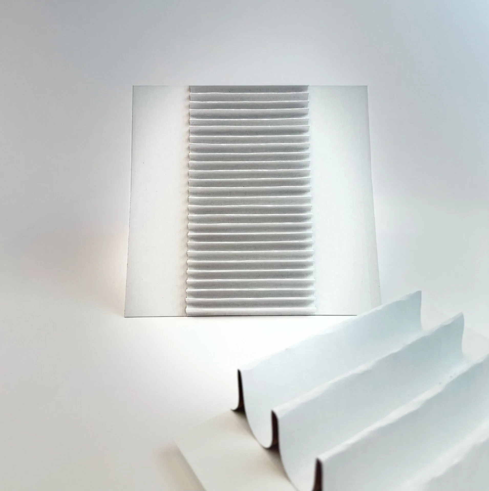 Custom fluted tray by Fluted Partition