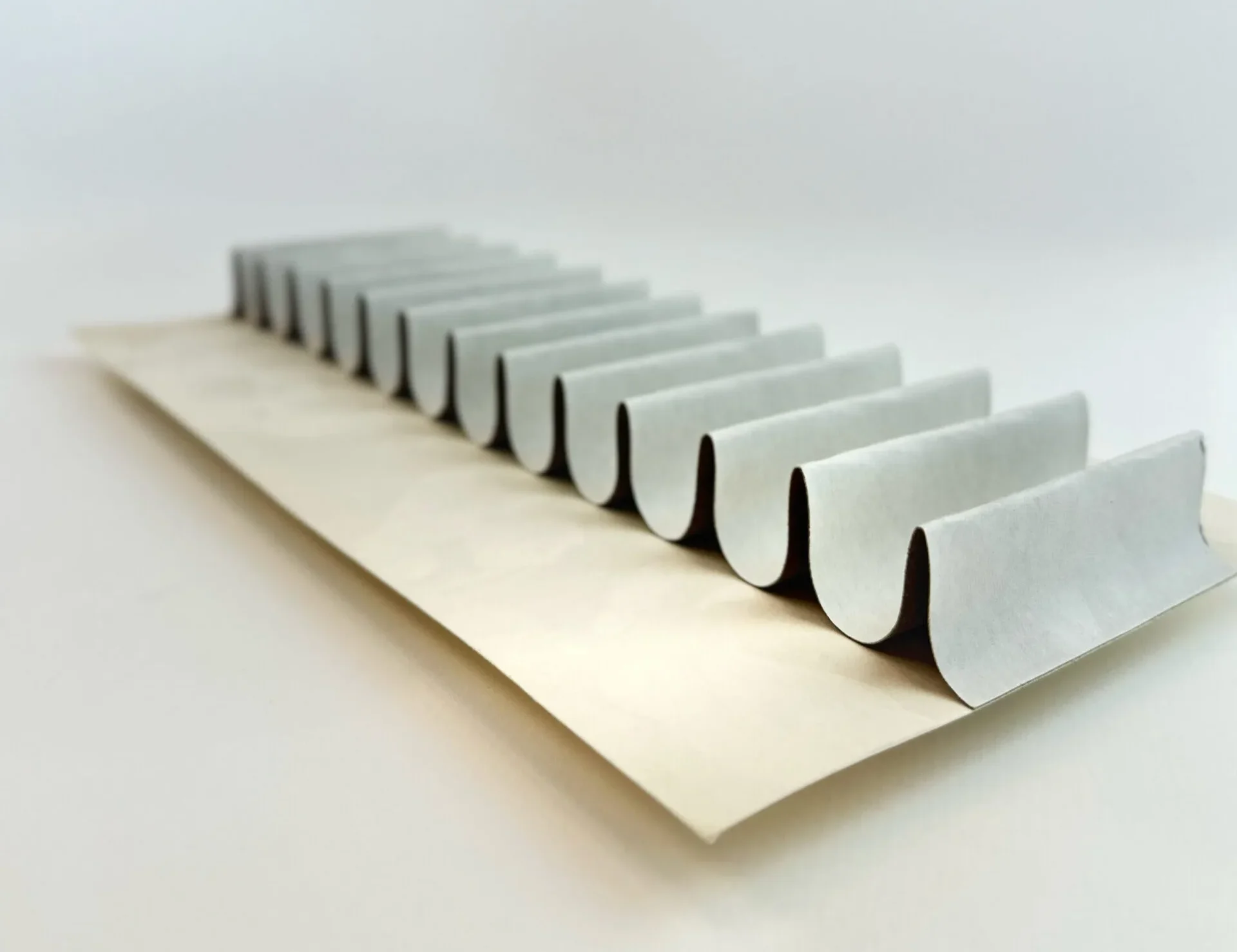 Custom fluted tray by Fluted Partition